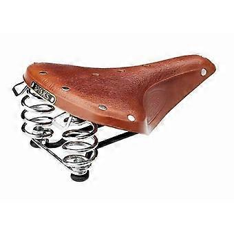 Brooks B67 S zadel voor gemengde vrijetijdsfietsen - Enkele rails - Honingkleur