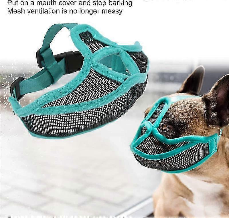 Short Snout Dog Muzzle With Adjustable Straps