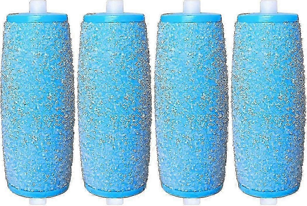 Compatible with Scholl Velvet Smooth Express Pedi 4 Pack Extra Coarse Replacement Rollers