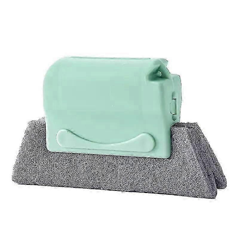 Replaceable Head Gutter Brush For Tight Crevice Cleaning