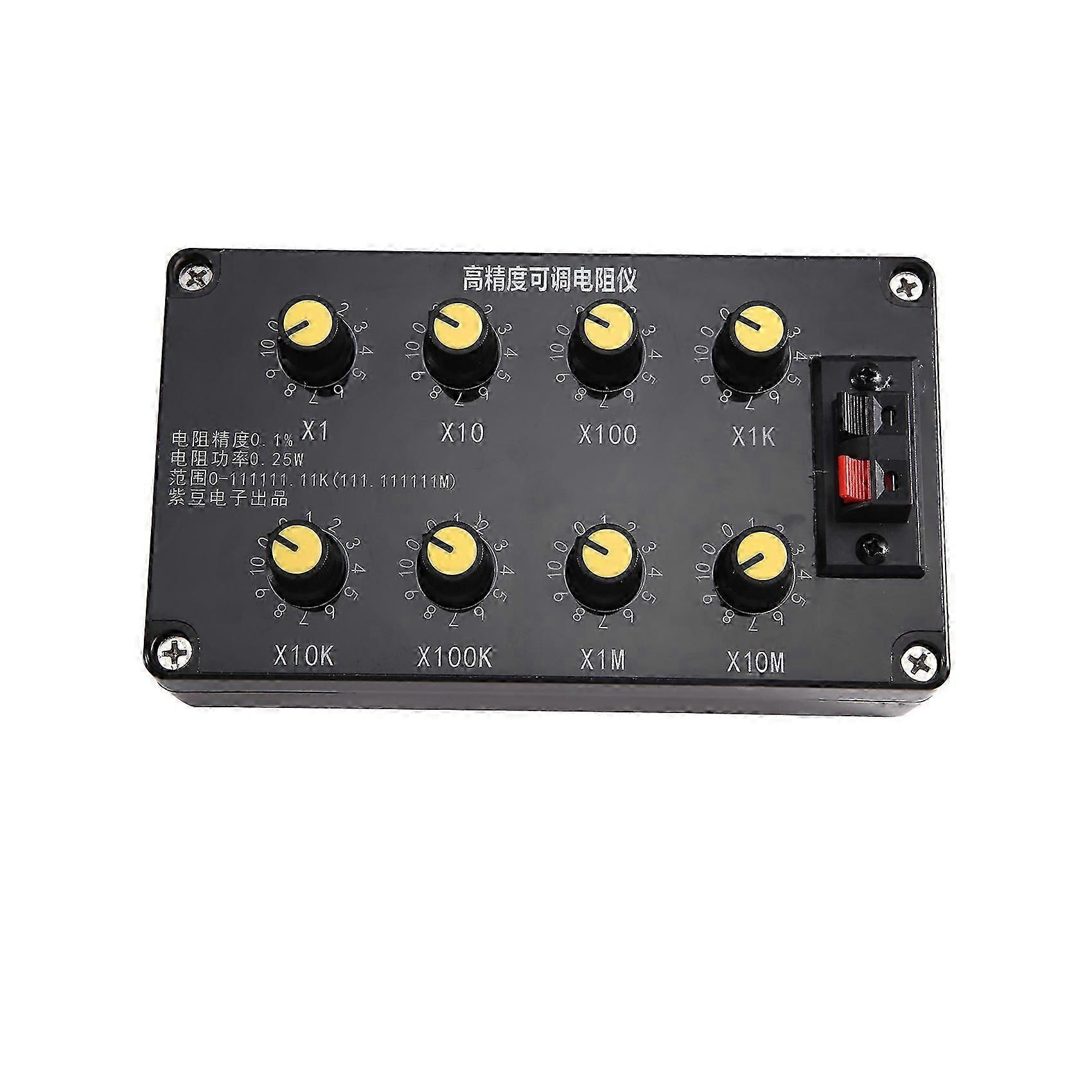 High ?Accuracy Adjustable Resistance Box 0.1% Accuracy for Electronics Testing-SSZFV