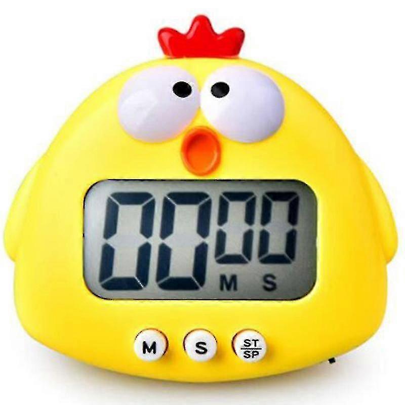 Dual-Mode Cartoon Kitchen Countdown Timer
