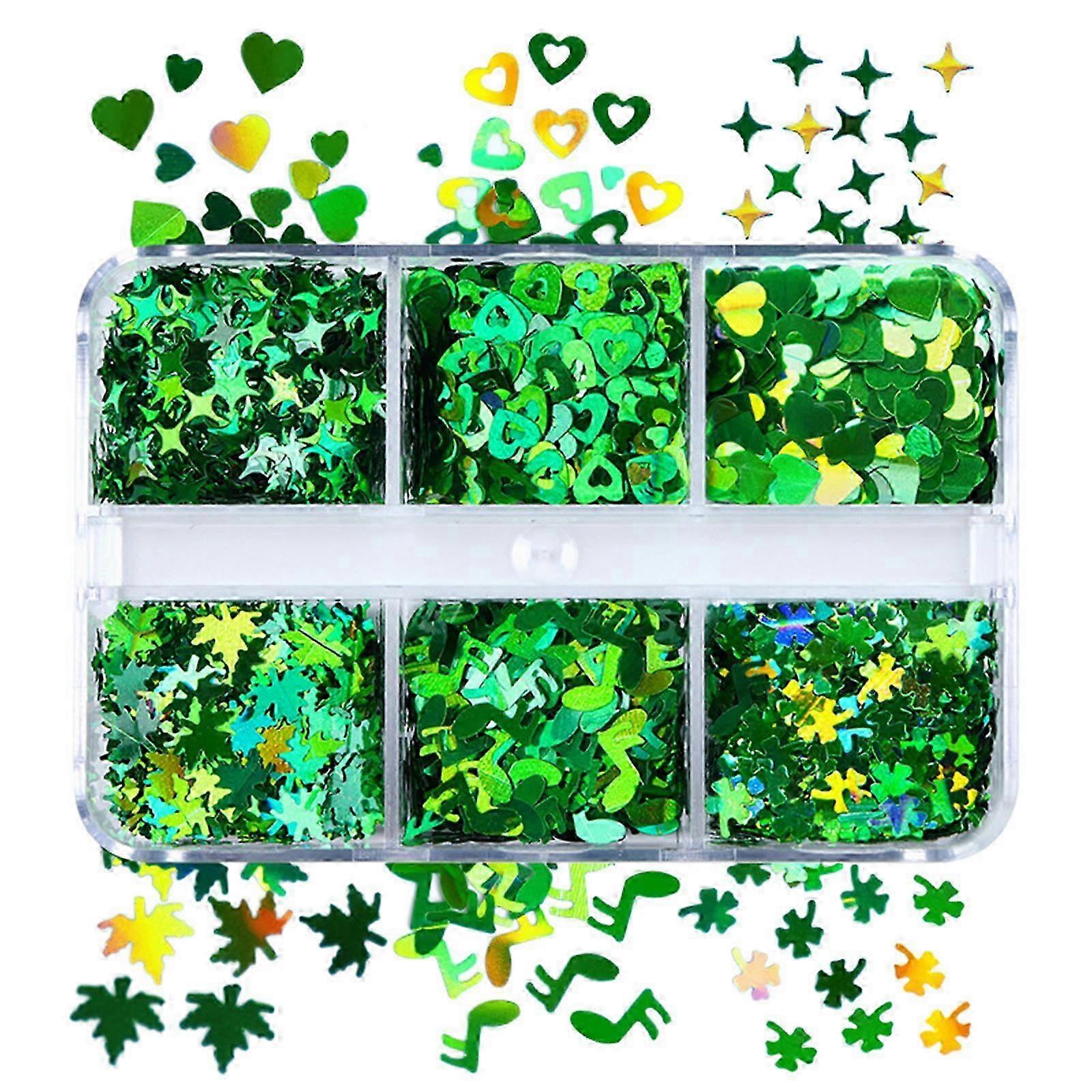 Glittering St Patrick Charms Set