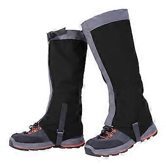 Waterproof Ankle Hiking Leg Gaiters, Durable 420D Nylon with Adjustable Fit for Snow and Trail Running