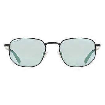 Gucci GG2093S 004 Vierkante zonnebril voor heren met volledig montuur, UV2-bescherming, origineel