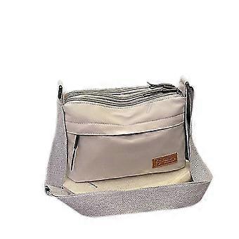 Multifunctional Simple Nylon Fashion Casual Handheld Portable Bag Lightweight Crossbody Bag@ff