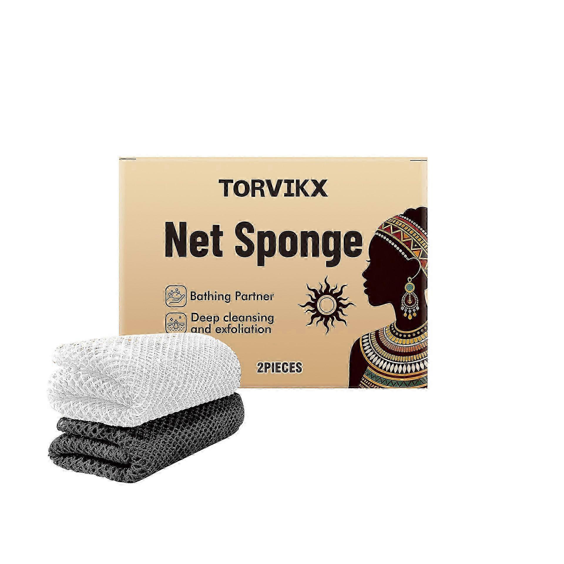 African Net Sponge 3 Boxes, Compact for Premium Quality