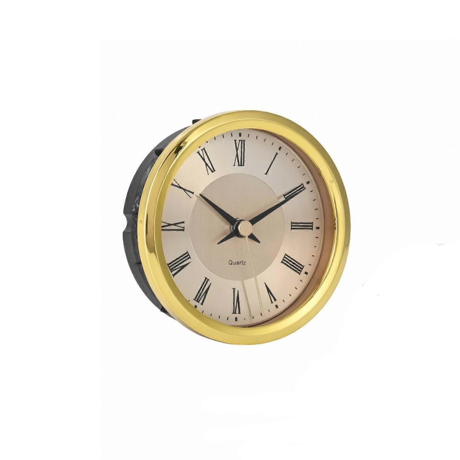 90mm Roman Numeral Clock Insert | Replacement, Quartz Clock Insert, for DIY