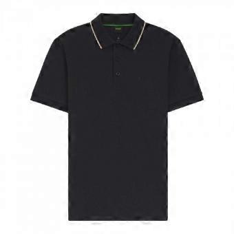 Boss Mens Pique Collared Polo Shirt