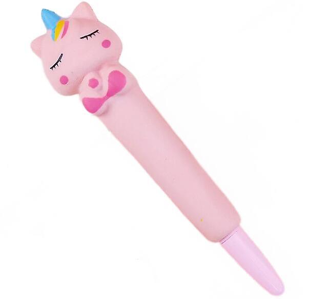 (ροζ στυλό αποσυμπίεσης αργής ανάκαμψης μονόκερου