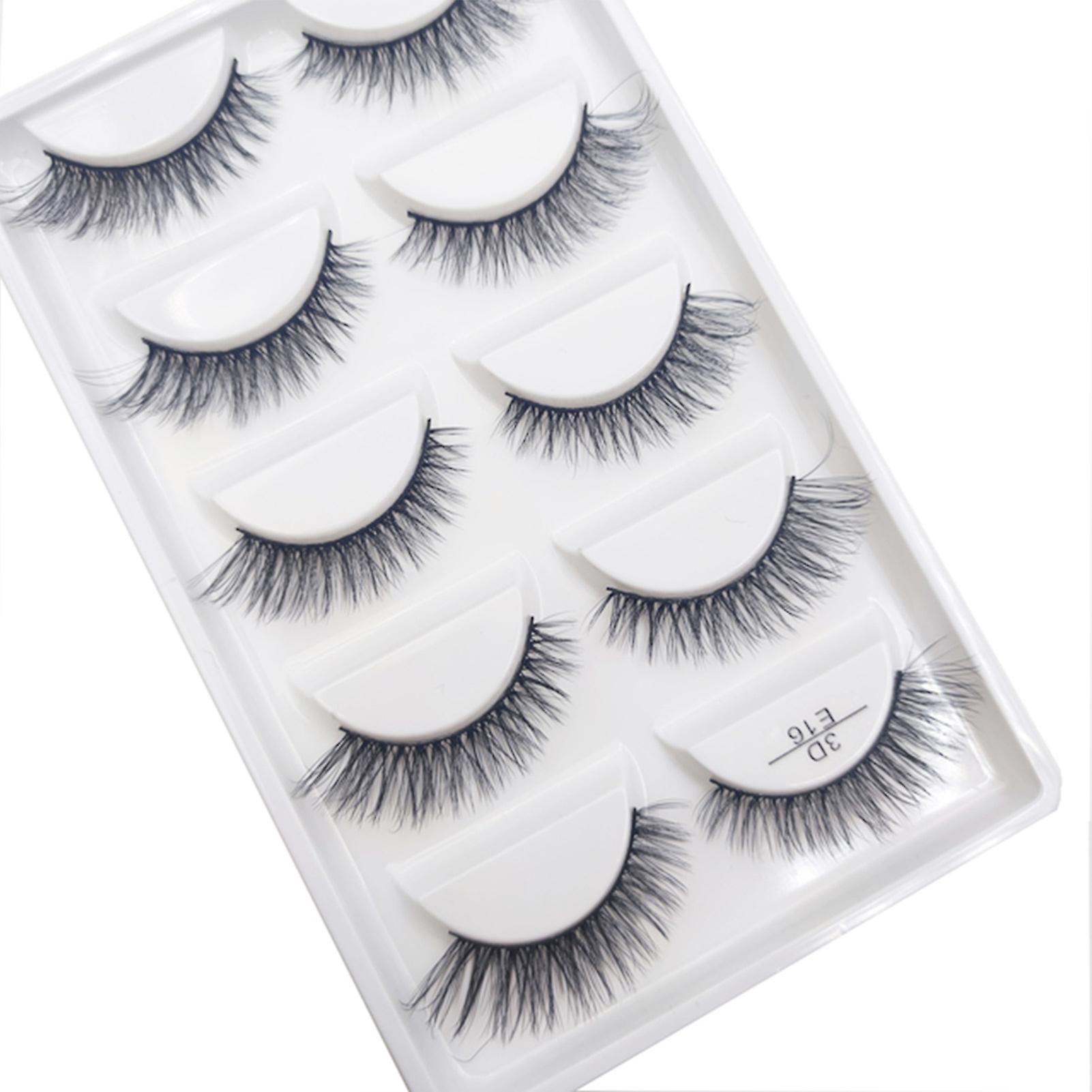 Faux Eyelashes Extensions 17mm 23mm Curly Fluffy Lashes For Dating Wedding Stage Makeup