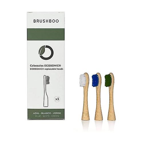 Replacement Ecosonic heads 3 units