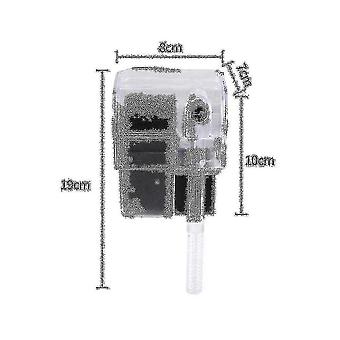 Aquarium Waterfall Filter Pump – Hang-On External Filter For Fish Tank, 500L/H Flow, Up To 10 Gal