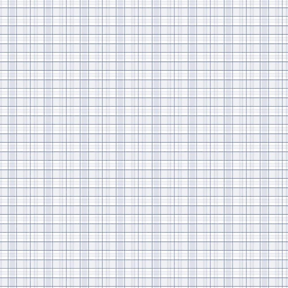 Galerie Navy Tartan Wallpaper