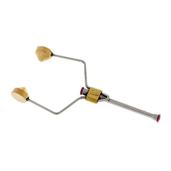 4xFly Tying Tools Ceramic Fly Tying Materials Bobbins Thread Holder Golden