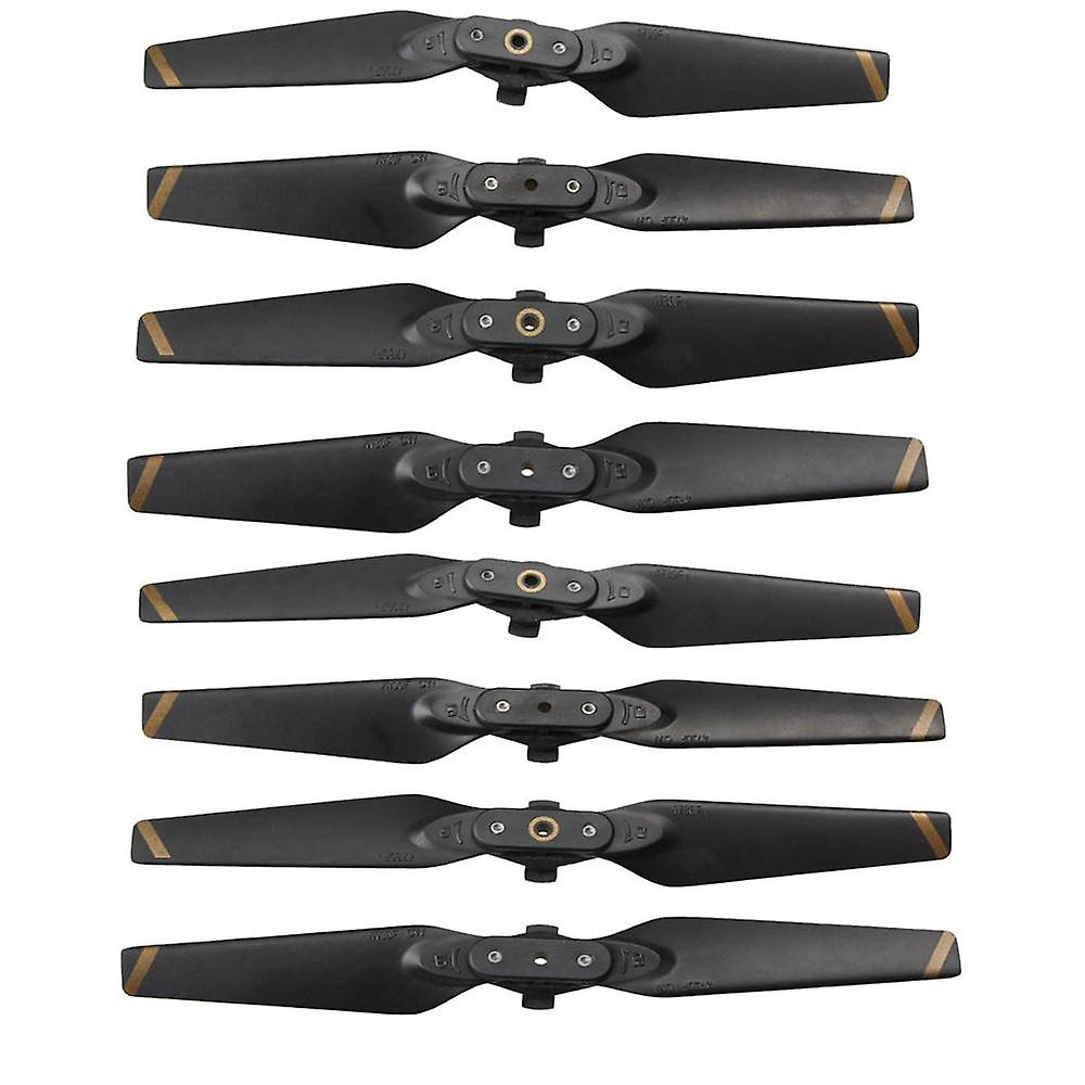 8pcs Dji 4730f Quick Release Folding Propellers For Drone Spark Gold