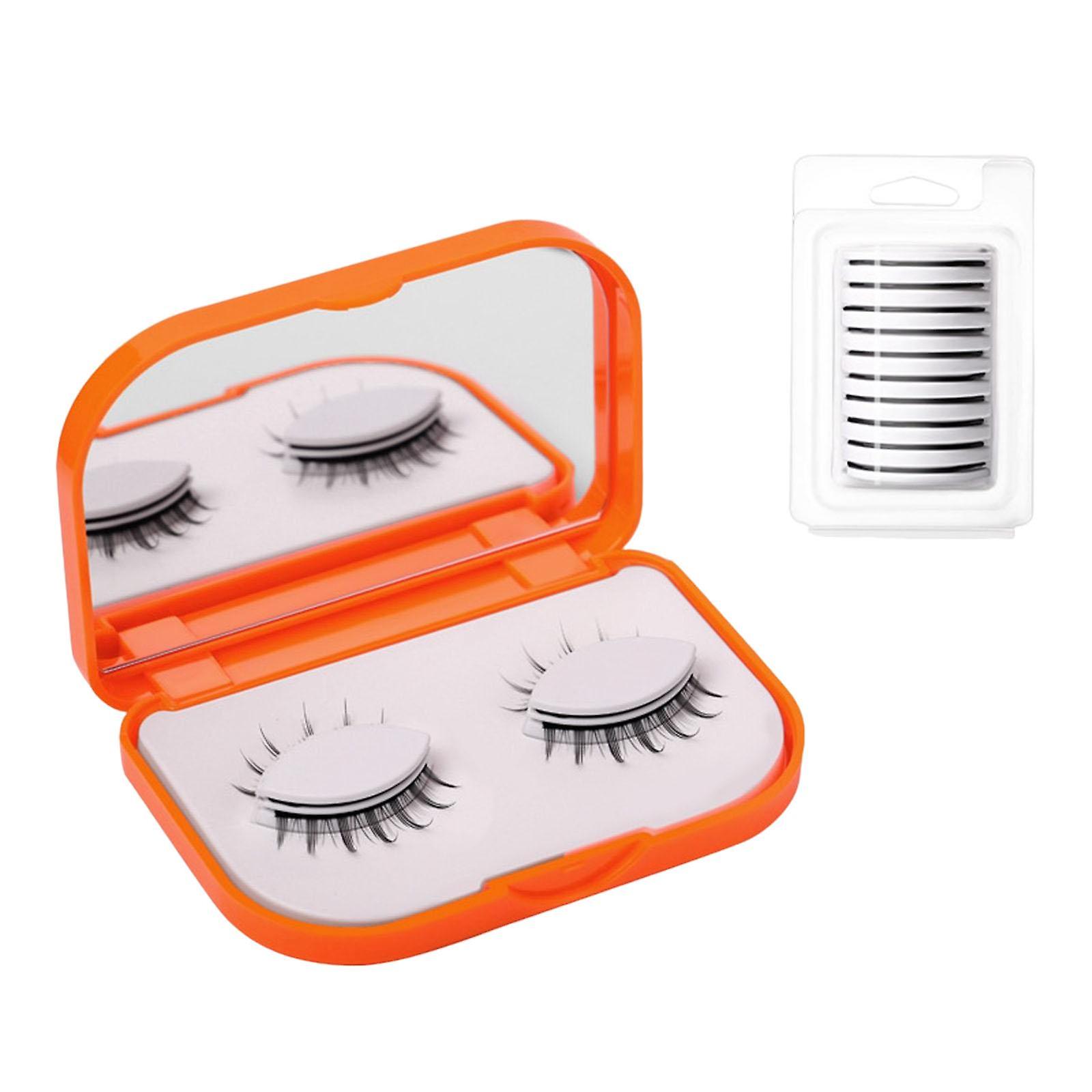 Self Adhesive Makeup False Lashes with Eyelash Jelly Strips  Style A