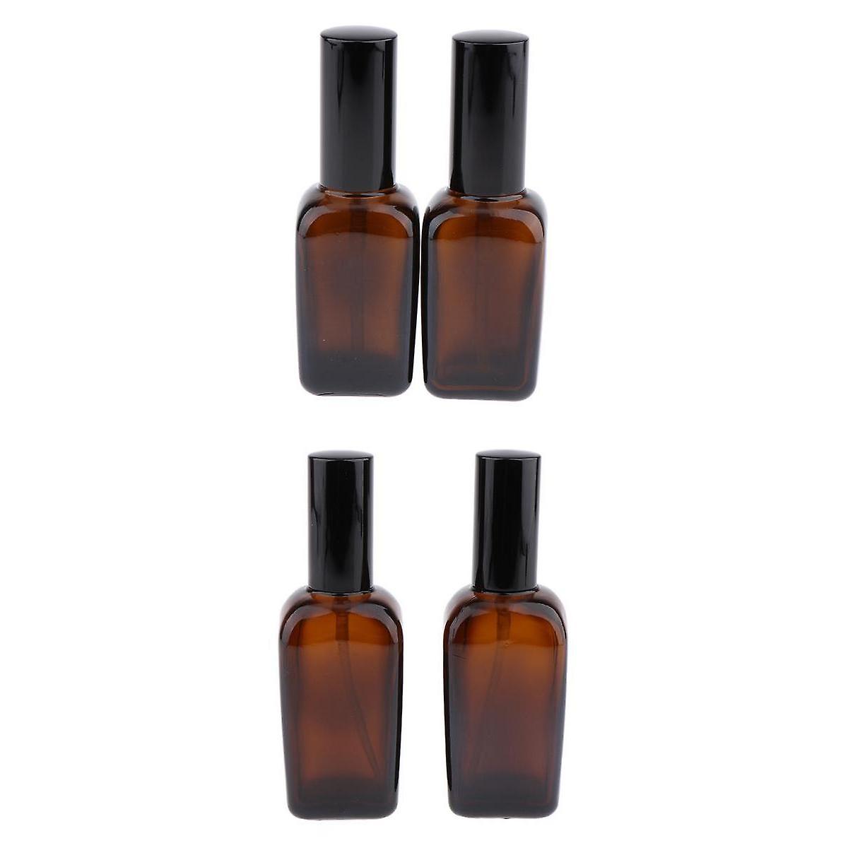 4x Empty Fine Mist Pump Spray Bottles for Perfume Toner Atomizer Containers