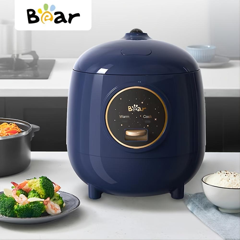 Bear Rice Cooker 2 Cups Uncooked Small Rice Cooker Steamer With Removable Nonstick Pot One Touch&keep Warm Function Mini Rice Cooker For Soup Stew