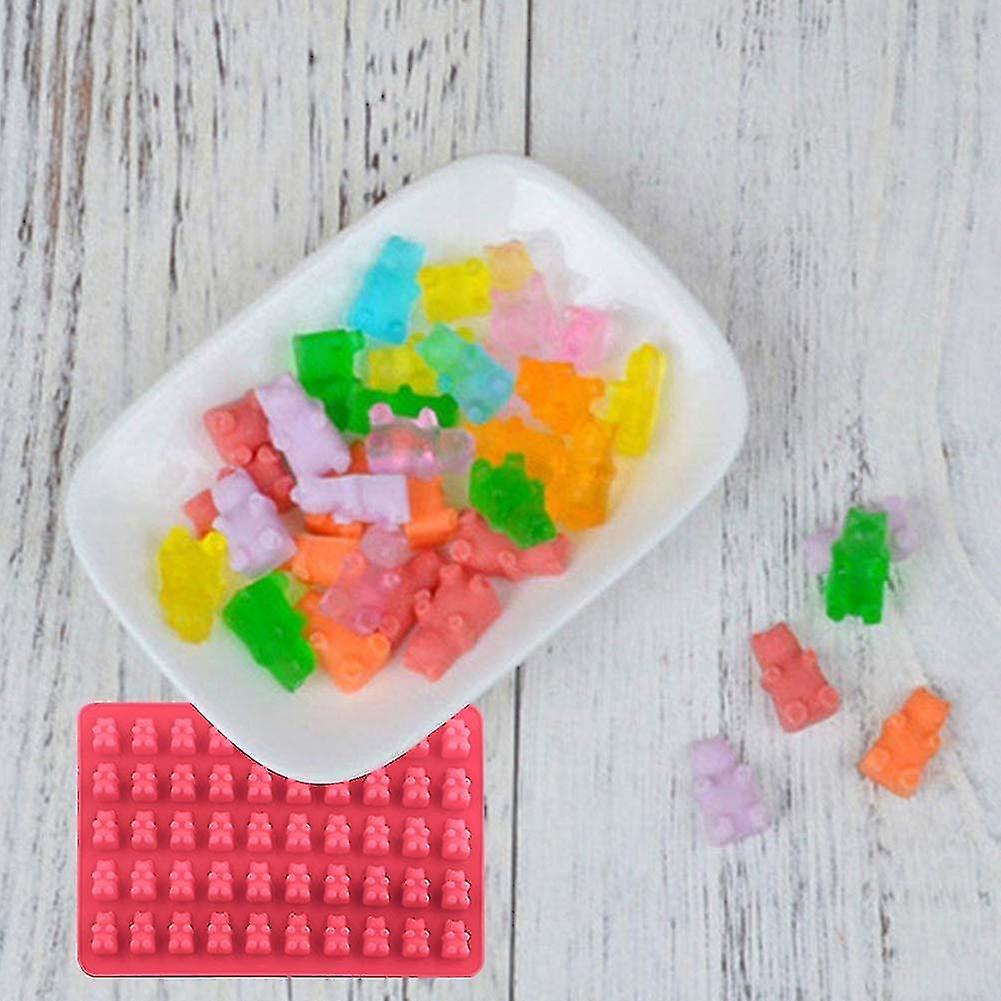 Creative Silicone Candy Molds And Ice Cube Trays, Gummy Bear Candy Molds