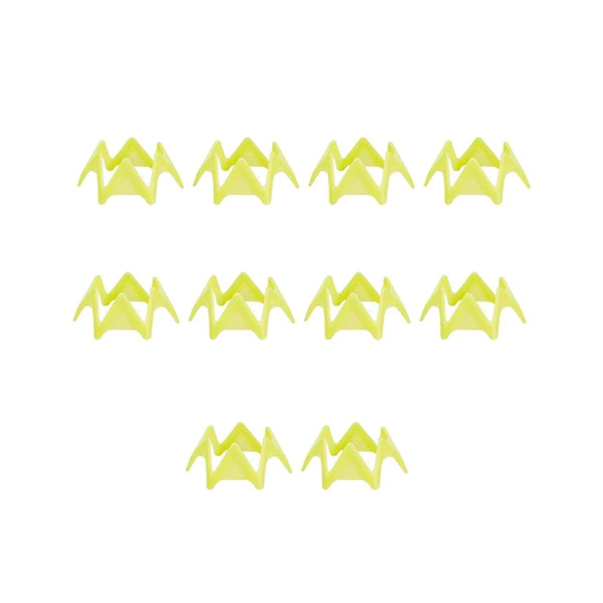 10pcs Golf Mat Tees,golf Simulator Tees,practice For Driving Range,home For Golf Training,yellow S