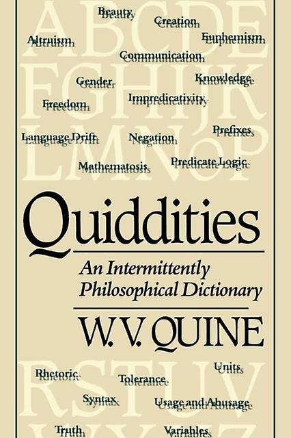 Quiddities by Willard Van Orman Quine Paperback