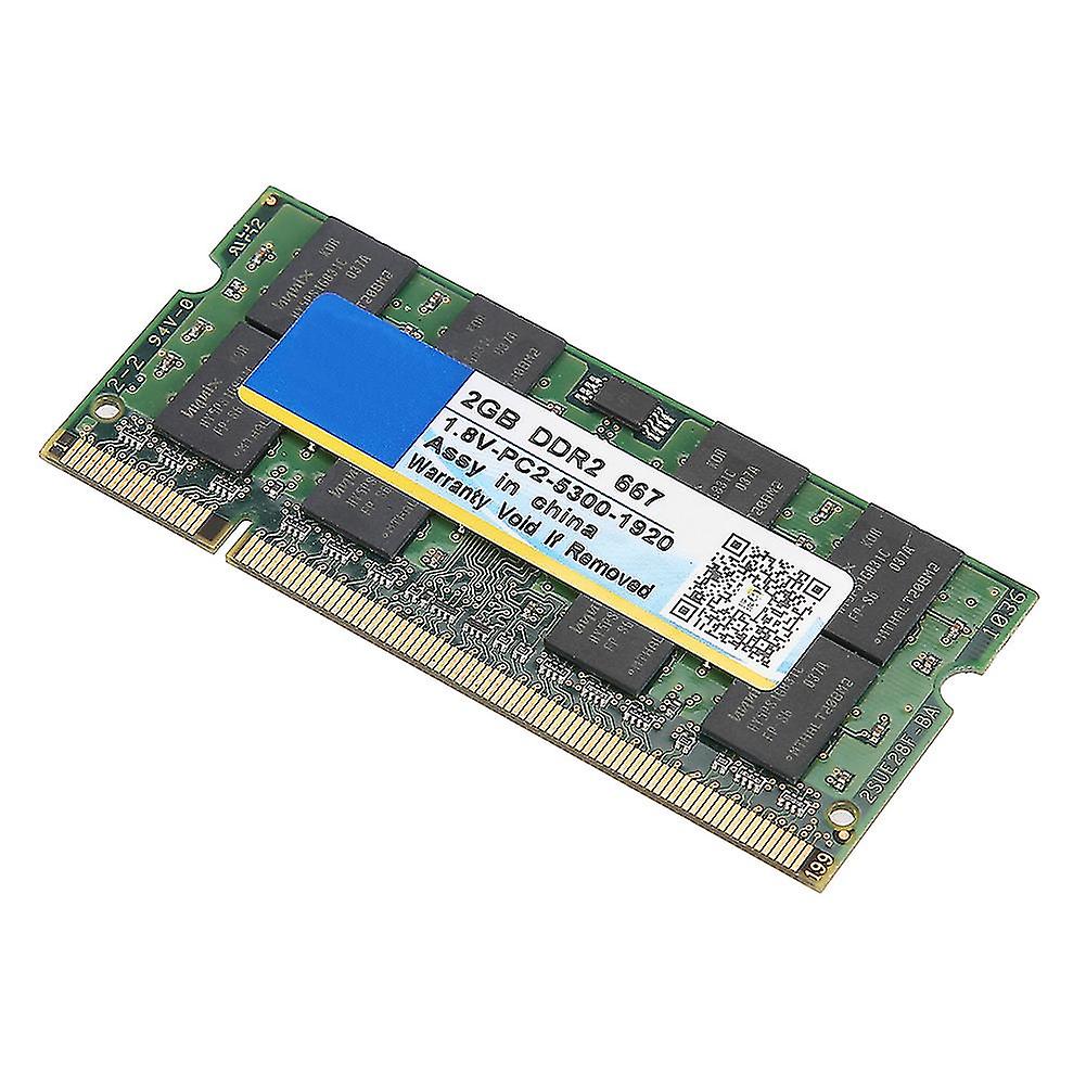 DDR2 667MHz 2GB 200Pin Laptop Memory RAM 6.8x3x0.3cm