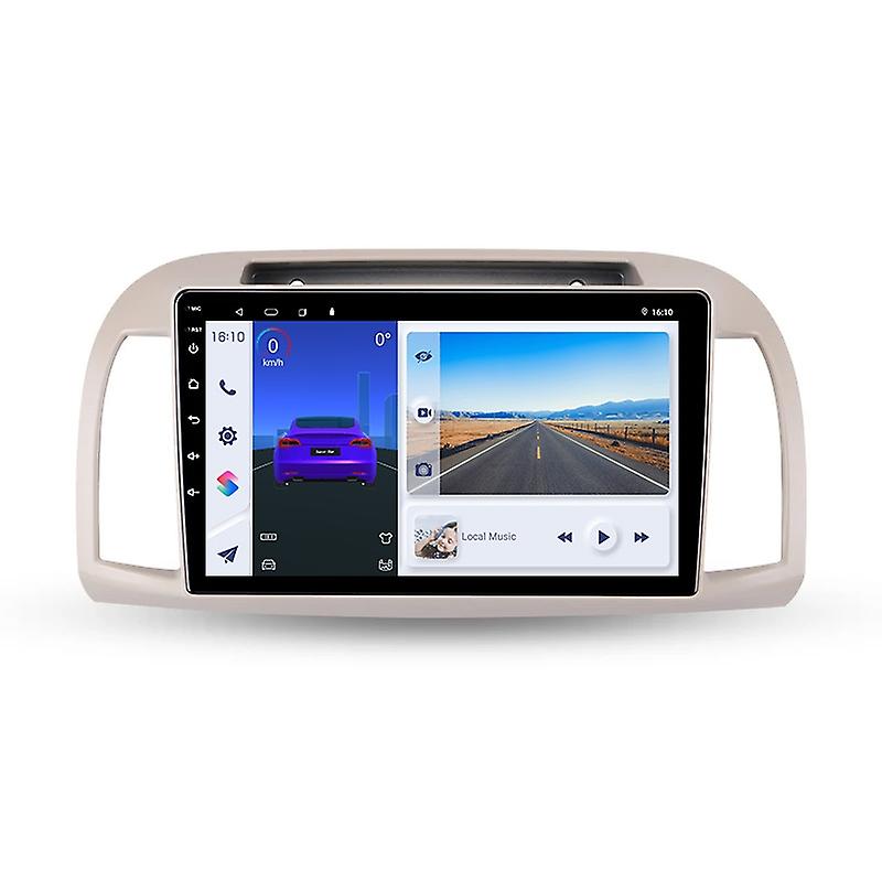 Carplay DSP 2din Car Radio Multimedia Video Player Navigation GPS For Nissan March 3 K12 2002 - 2010