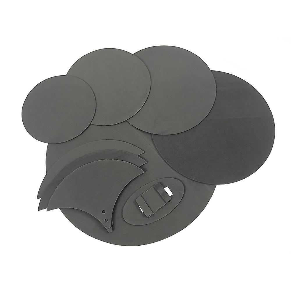 8-piece Drum Set Silencer Practice Mute Pads Mutes