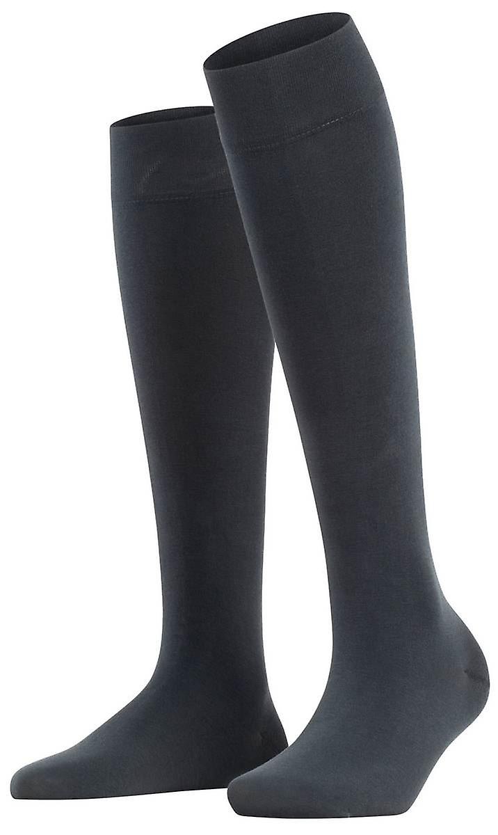 Falke Fine Softness 50 Denier Knee High Socks - Graphite Grey