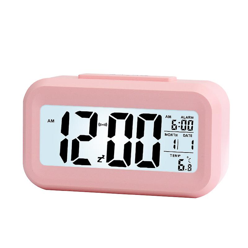 Smart Temperature Alarm Clock Led Display Backlight Calendar-e