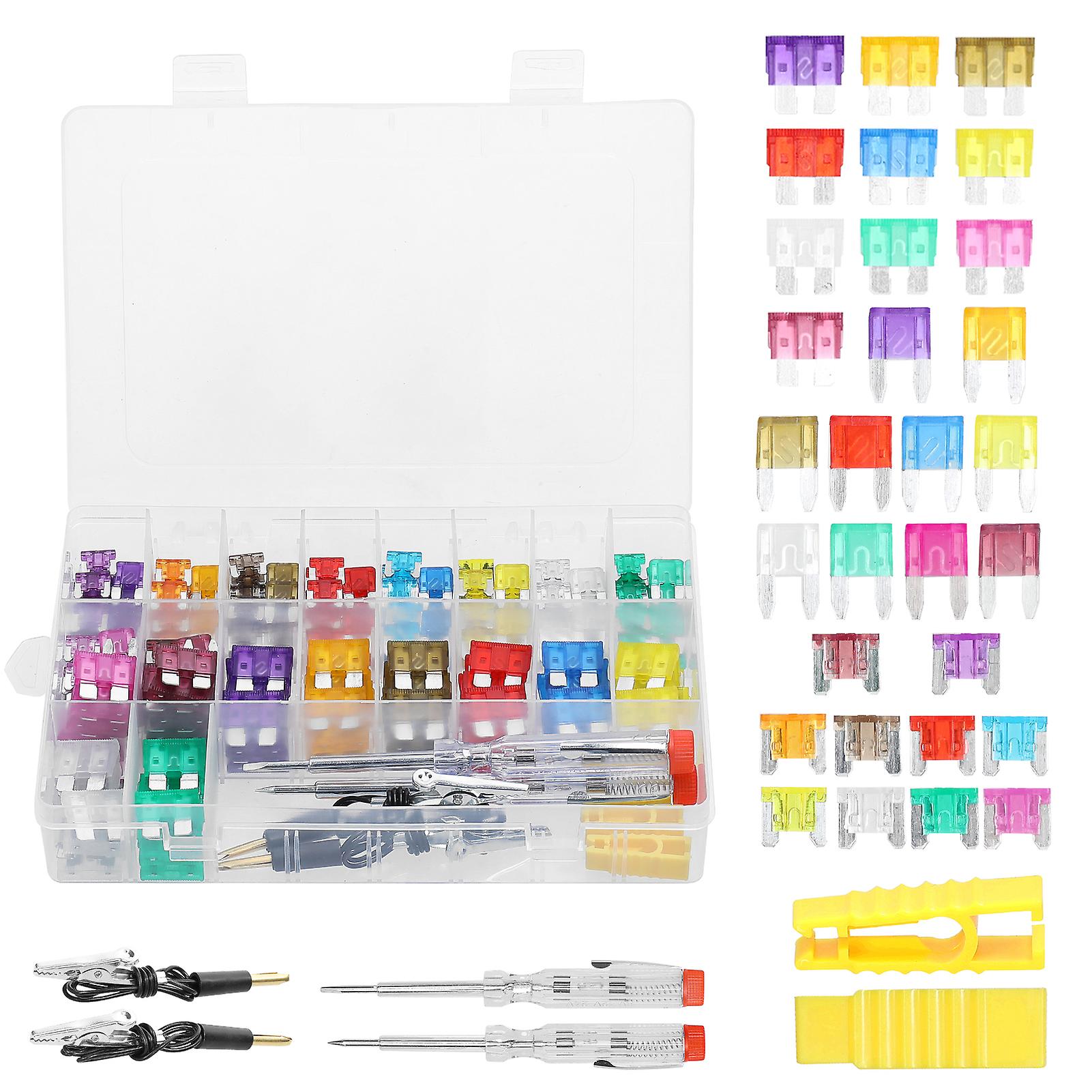 300pcs Fuses Assortment Kit Plug-in Blade Fuse