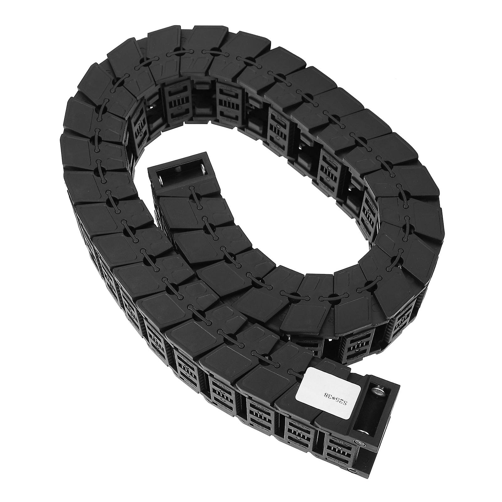 Cable Drag Chain Silent Series Removable Assembly Nylon Wire Carrier Bridge Towline