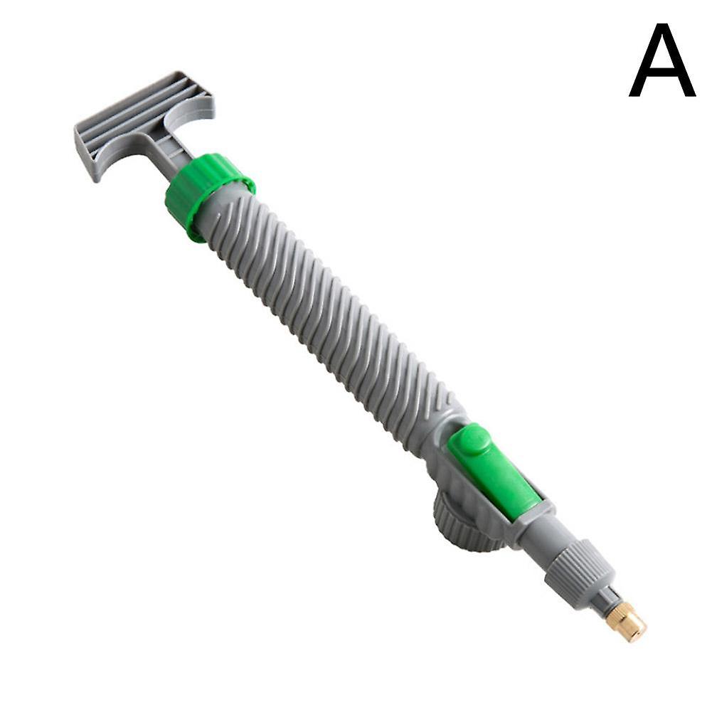 Högtrycksluftpump Manuell spruta Justerbart sprutflaska Sprayhuvudmunstycke