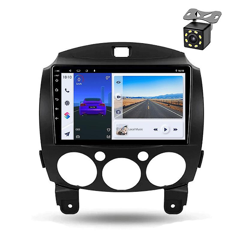 Car Android Radio Multimedia Player For MAZDA 2 Mazda2 2007 2008 2009-2014 GPS Navi 2din