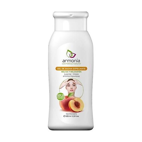 Exfoliating shower gel (Melissa and Peach) 400 ml