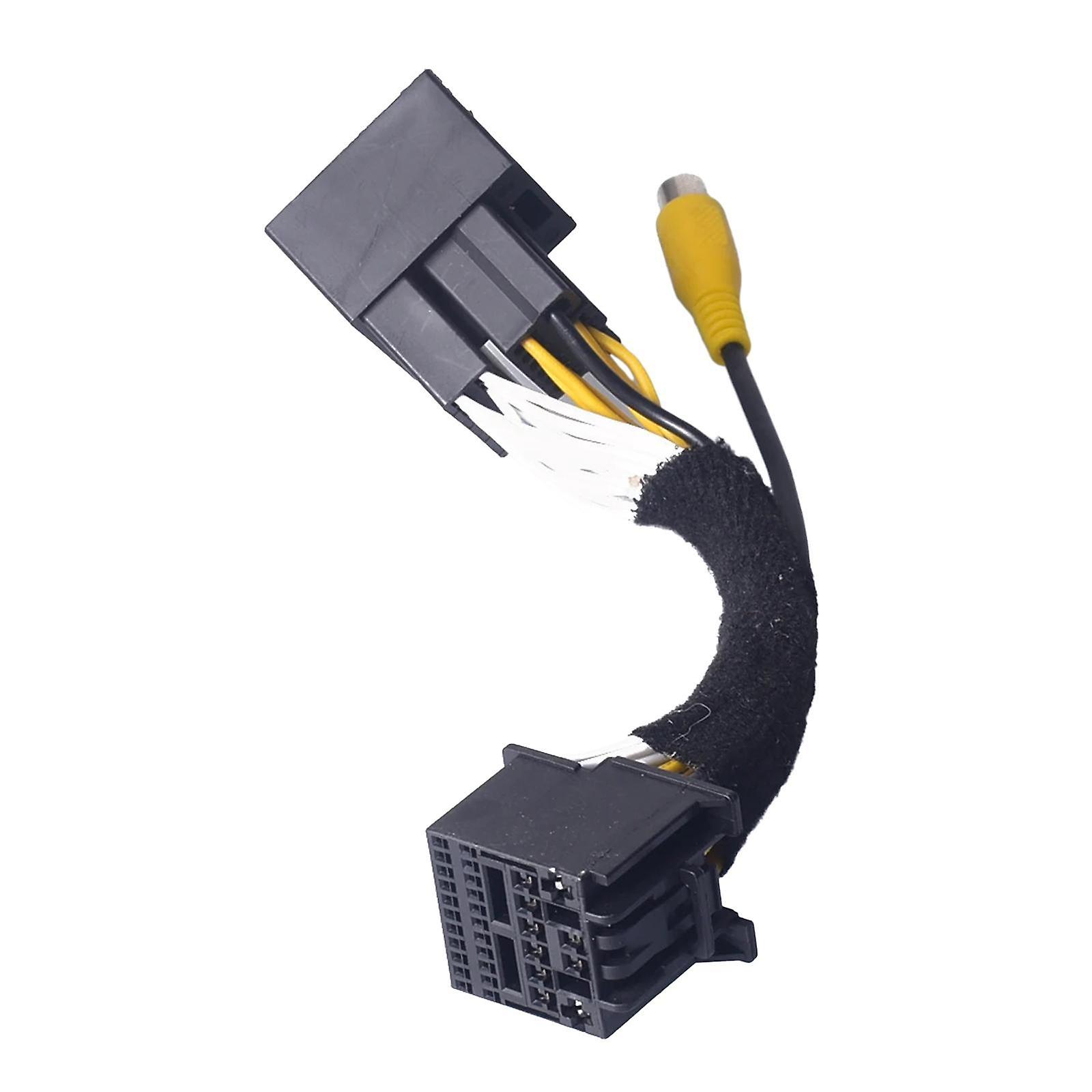 Backup Camera Harness Adapter Car Rear View Camera Video Cable for Ford