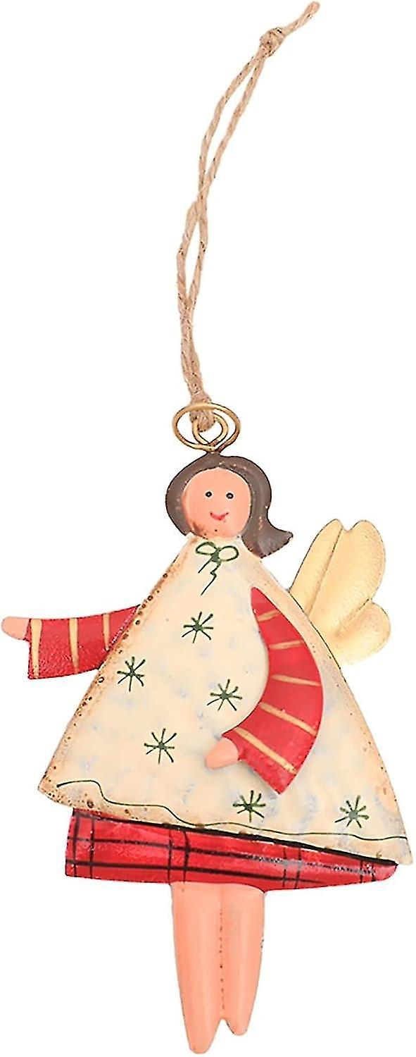 Décoration de Noël Art Créatif Peint À La Main Ange Fille Pendentif Suspendu Arbre de Noël Pendentif Acc