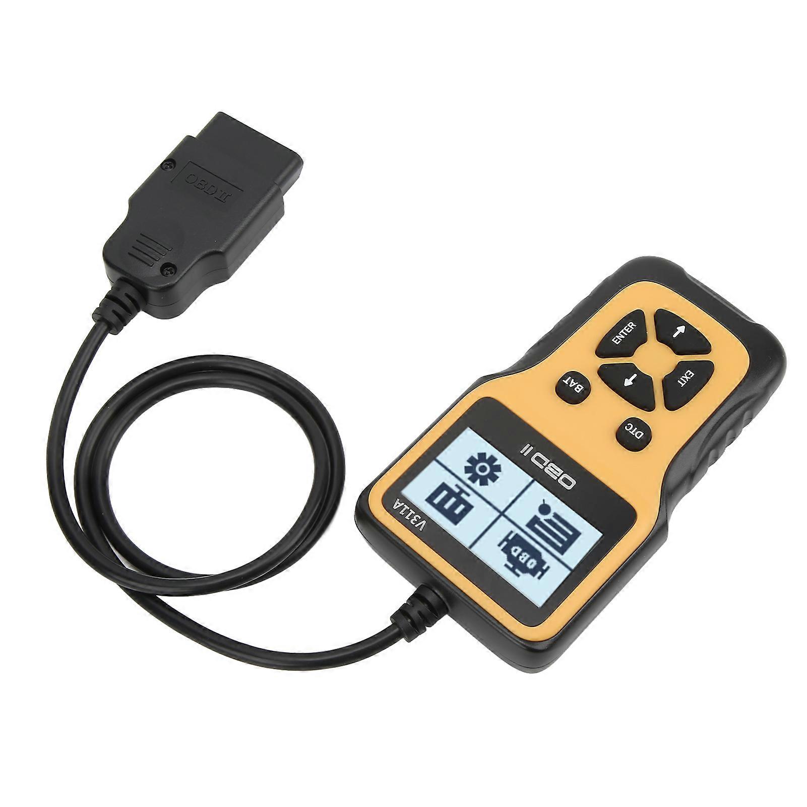 OBD2 Scanner Multifunction Diagnostic Tool Automotive Engine Analyzer DC12V Universal for Car