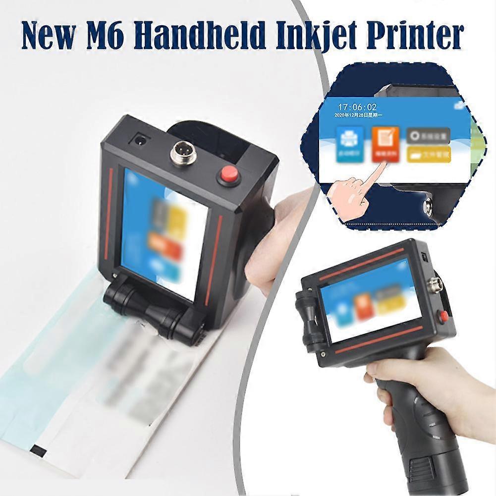 Handheld Inkjet Printer Upgraded Portable Smart Printer with 4.3" Touch Screen