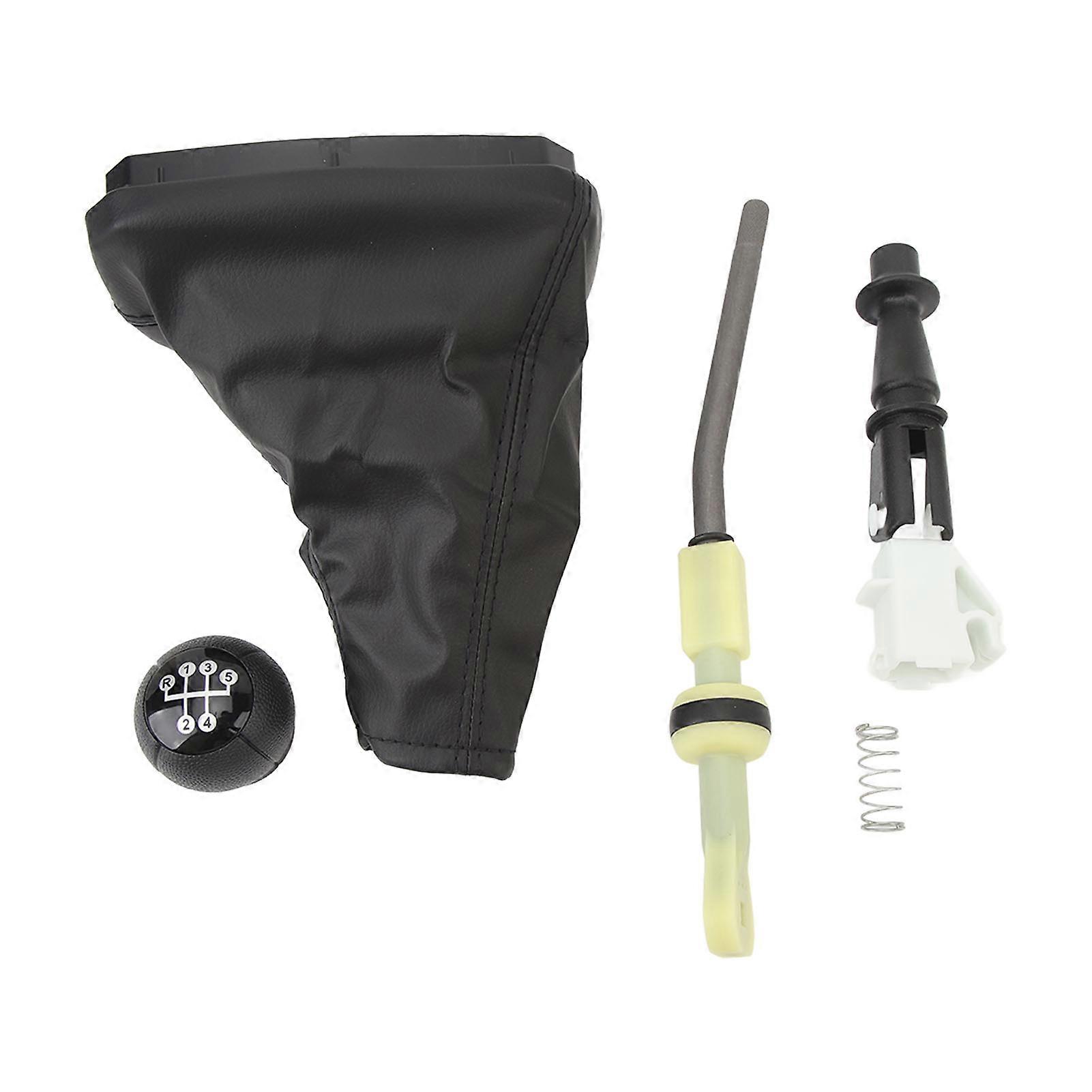 Gear Shift Knob Boot Cover 5 Speed Manual Shift Knob Dust Cover Replacement for Opel CORSA C 