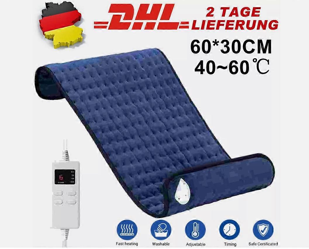 30 * 60cm heating electric blanket - blue