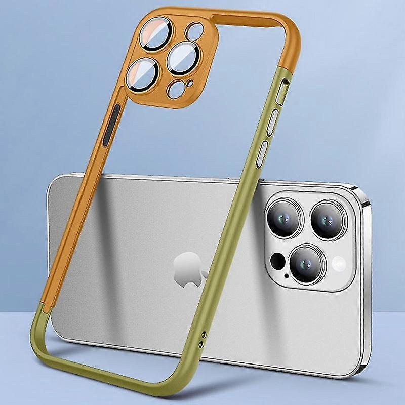 Voero For Iphone 14 Pro Case Hard Pc Slim Phone Bumper Case With Pc Lens Film