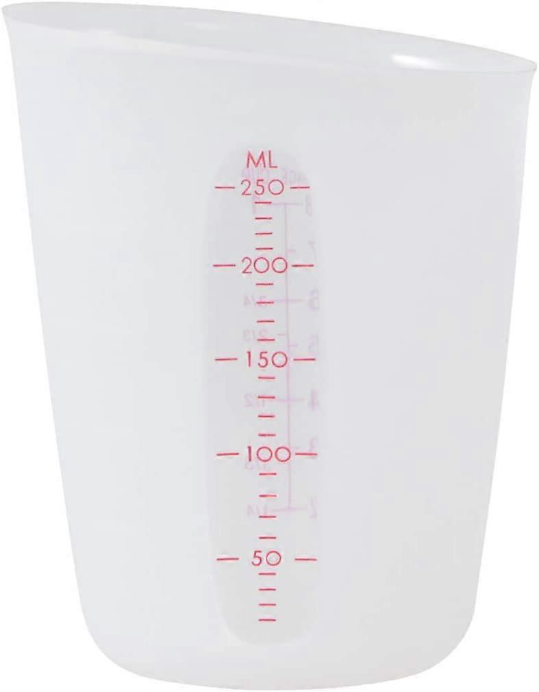 Silicone Measuring Cup Visible Graduated Cups Precise Scale Cups for Epoxy Casting Molds Mixing