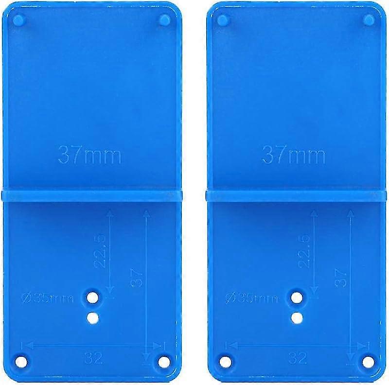 Hinge Hole Drill Guide Hole Locator Door Opener Model Door Cabinets 2 Piece Woodworking DIY Tool
