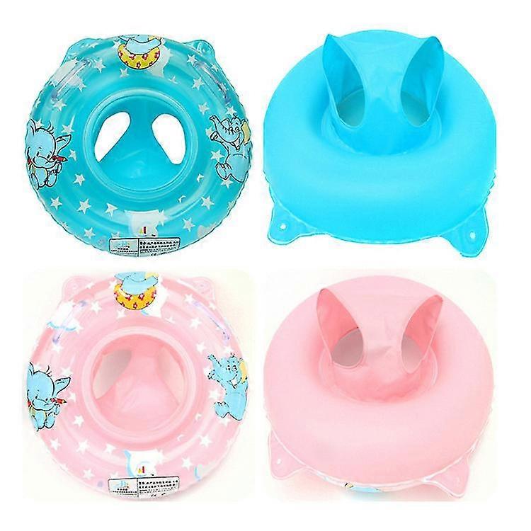 Infant Swim Ring Float 6-36 Months, Inflatable Baby Swimming Pool Float With Float Seat, Swimming Pool Bath Accessories, Soft Pvc Baby Toddler