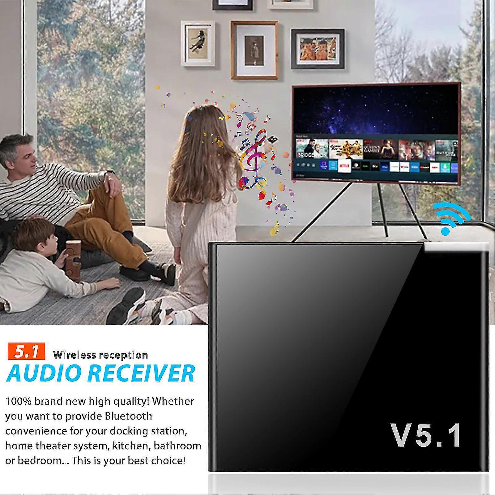 audio receiver 5.1 bluetooth-compatible speaker i-wave adapter radio converter