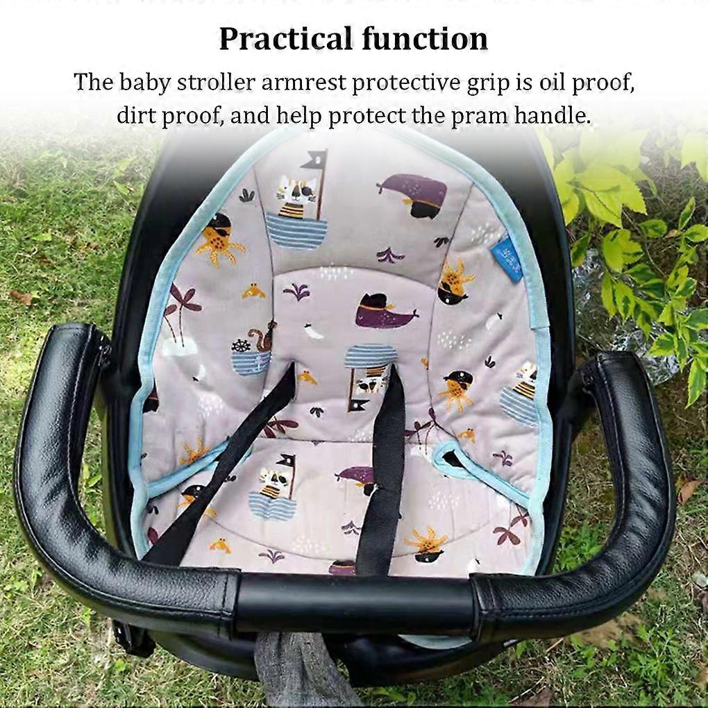 Pram Handle Baby Stroller Armrest Grip Universal Pushchair Replacement