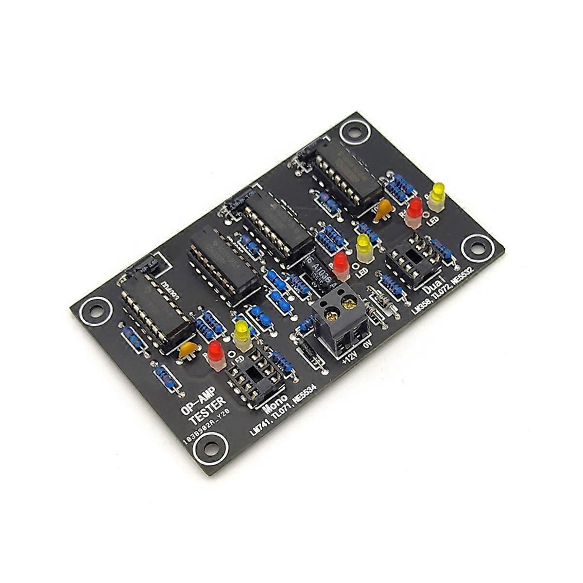 Operational Amplifier OP AMP Tester for Single Dual OPAMP TL071 TL072 TL081 TL082 Single/Dual Op Am