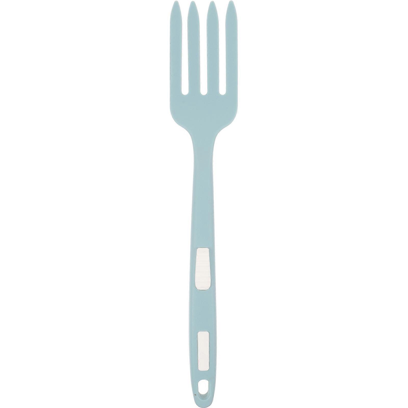 Multi-function Noodle Cooking Fork Silicone Large Fork Nonstick Silicone Fork Food Cooking Fork
